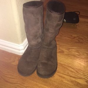 UGG women's tall brown boots size 8